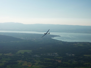 Bautismos e iniciación al vuelo sin motor en Alta Saboya 